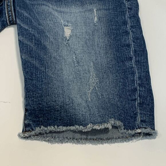 Kut from the Kloth Barb Bermuda Denim Short Size 2 - Picture 2 of 4
